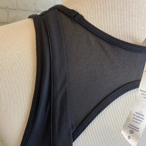 Lululemon NWT Love All Tennis Dress Size 6 Sheer Mesh Vacation Gym Athletic Gorp - Picture 8 of 16
